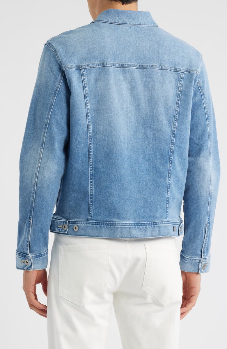 AG Dart Denim Jacket, Alternate, color, Ancient