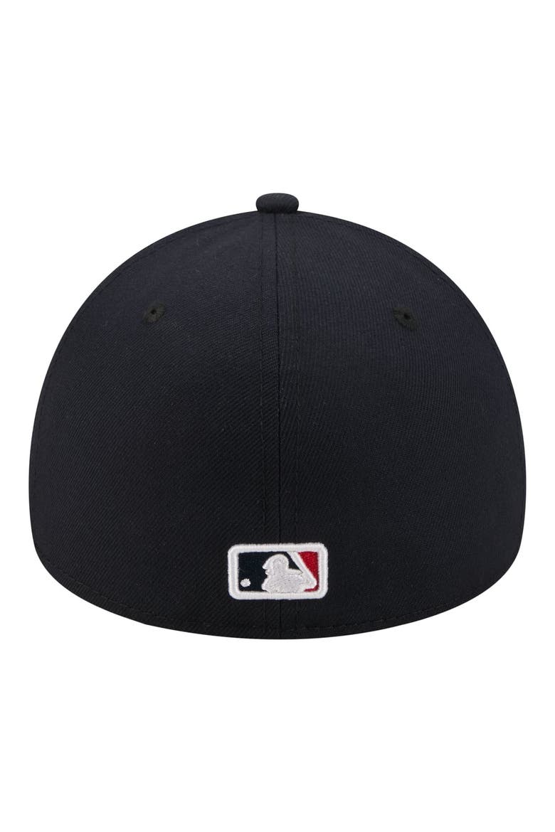 Men's New Era  Navy Boston Red Sox A-Frame 59FORTY Fitted Hat, Alternate, color, Navy