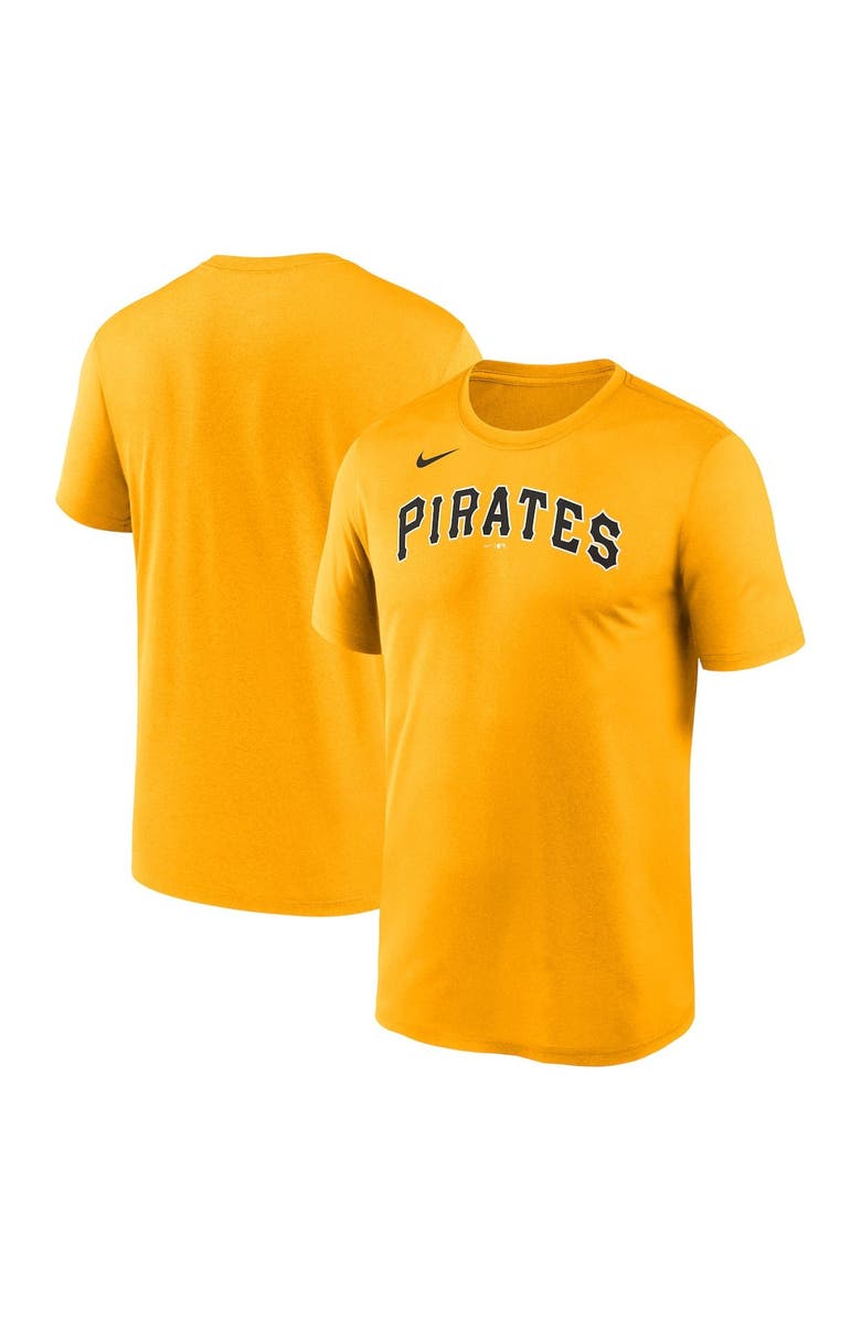 Nike Men's Nike Gold Pittsburgh Pirates New Legend Wordmark T