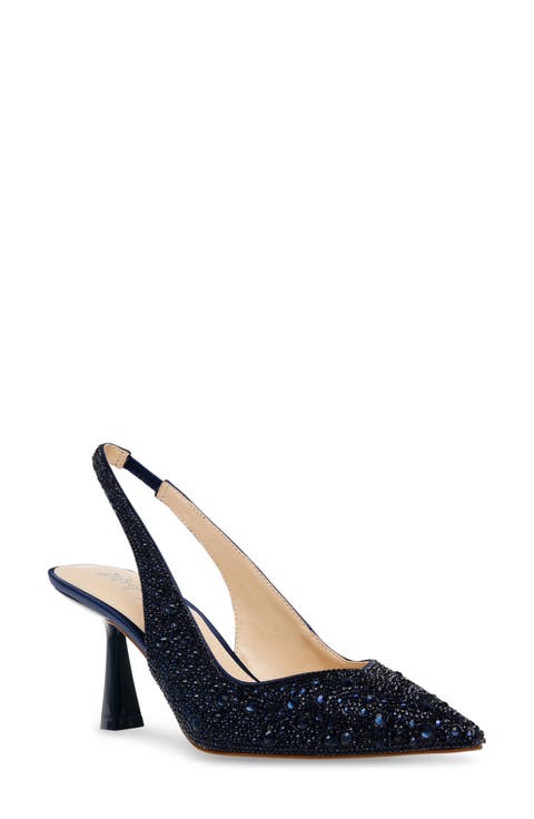 Clark Slingback Pointed Toe Pump (Women)