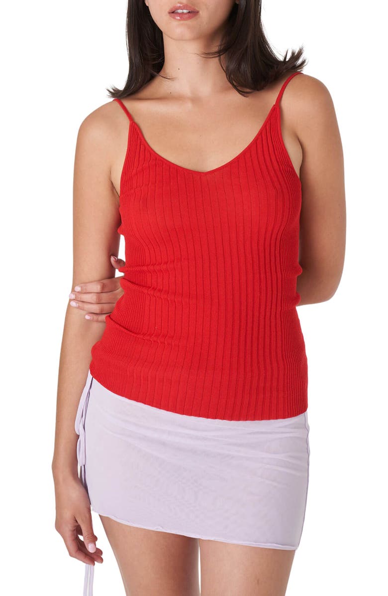 Find Me Now Vary Rib Tank, Main, color, Red