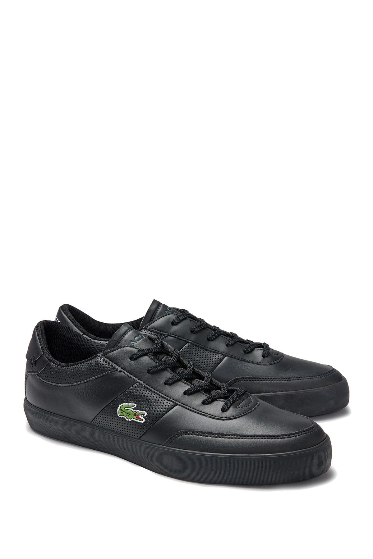 Lacoste Court Master Leather Sneaker, Alternate, color, 