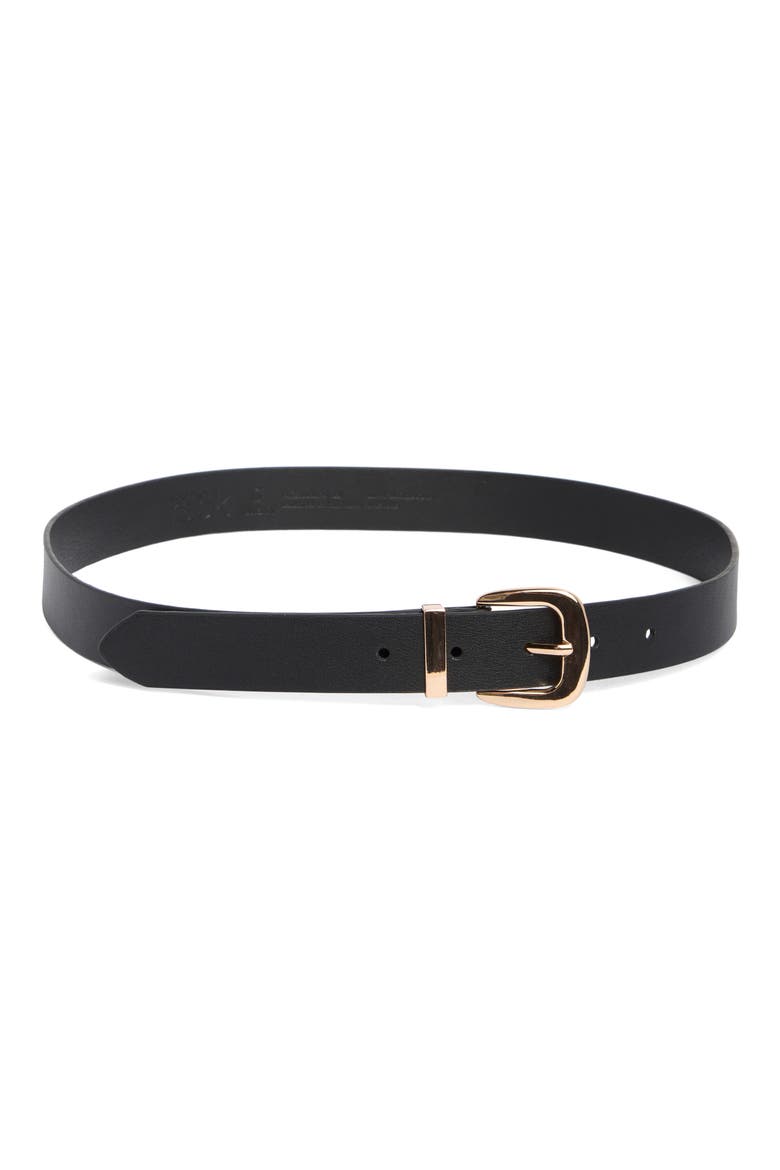 Classic Trouser Belt, Main, color, BLACK
