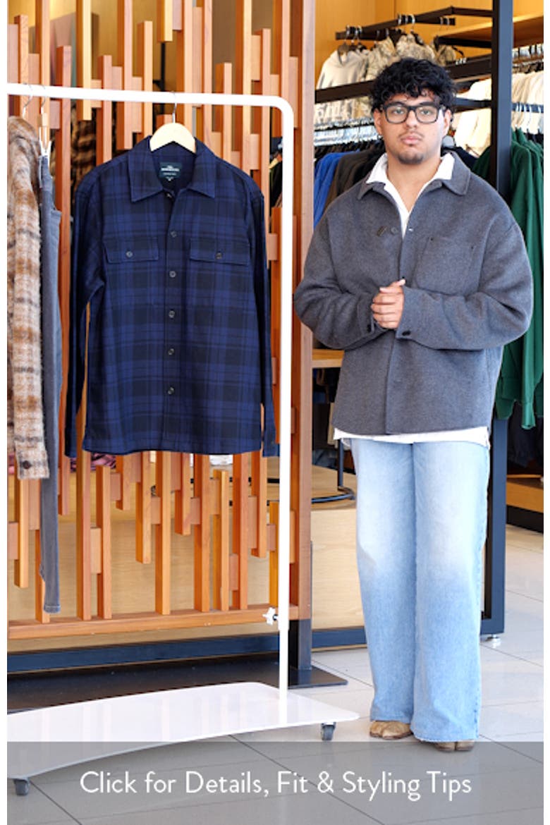 Netherton Plaid Shirt Jacket video