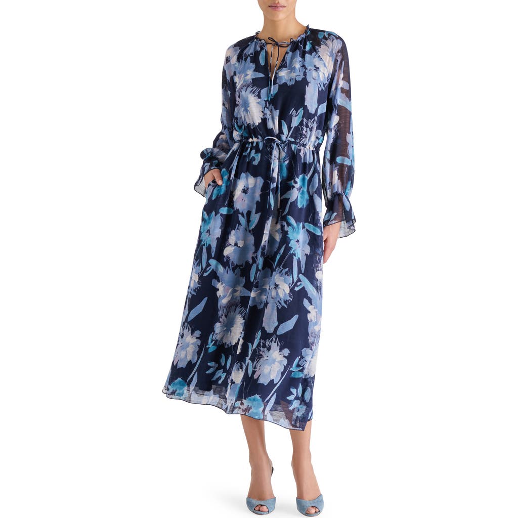 Steve Madden Elexa Long Sleeve Midi Dress