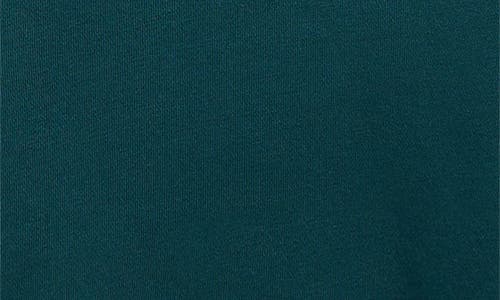 Adidas Originals Adidas Cotton Blend Fleece Sweatshirt & Shorts Set In Green