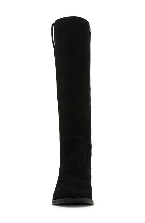 Blondo Deacon Knee High Waterproof Riding Boot In Black