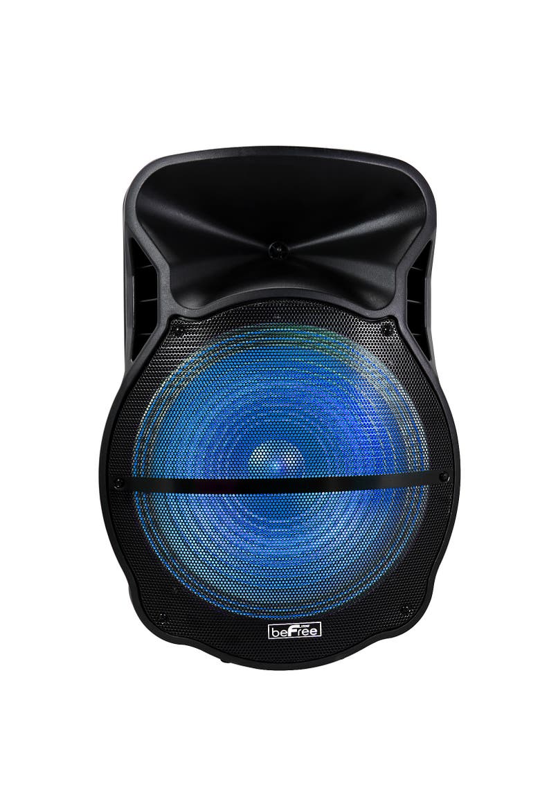 18 Inch Bluetooth Portable Rechargeable Party Speaker, Alternate, color, Black