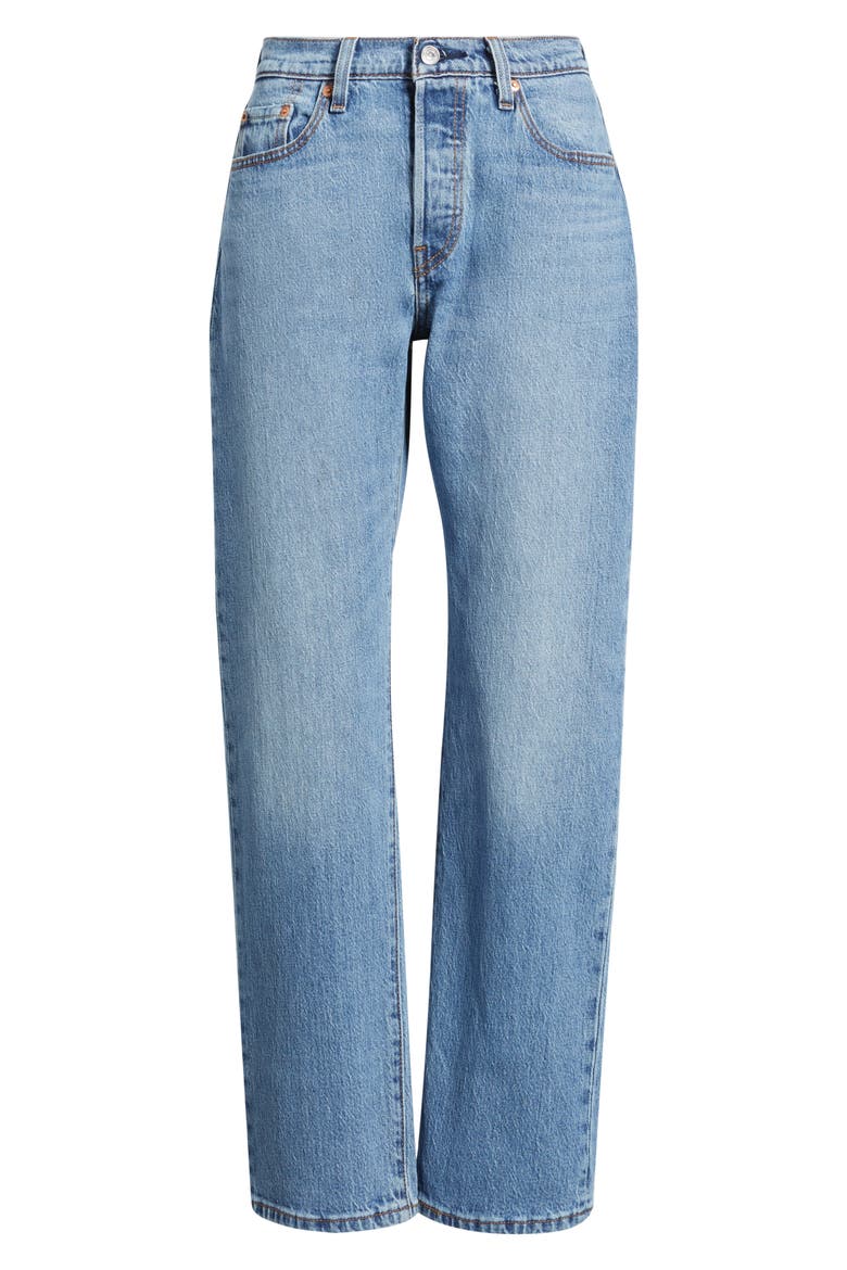 501® Curve High Waist Straight Leg Jeans, Alternate, color, LUCID DREAM