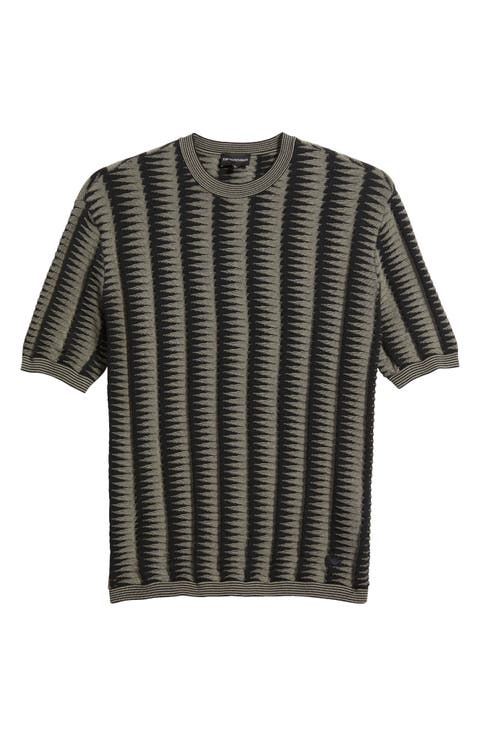 Geo Print Sweater T-Shirt