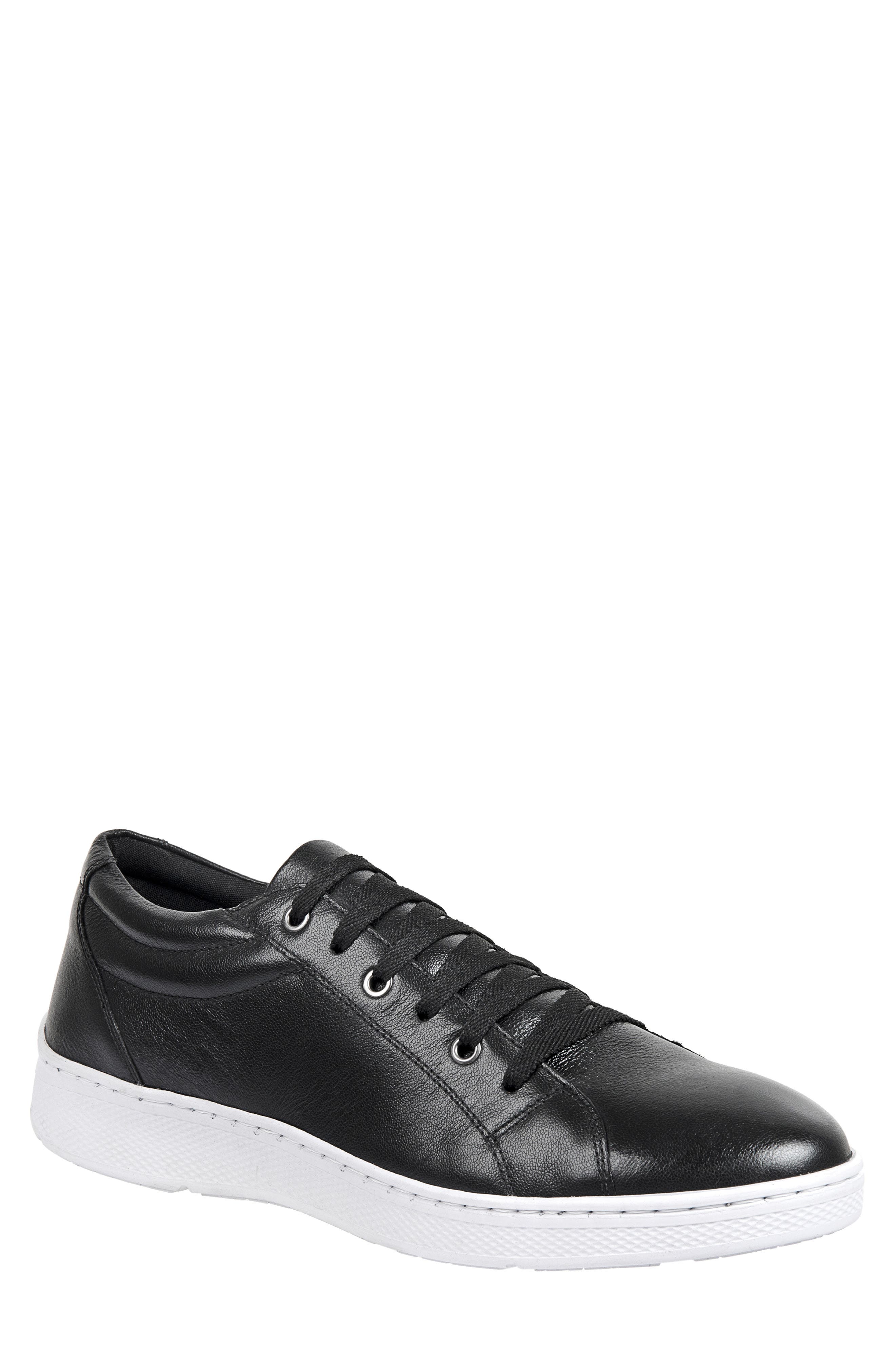Sandro Moscoloni Leather Sneaker, Main, color, 