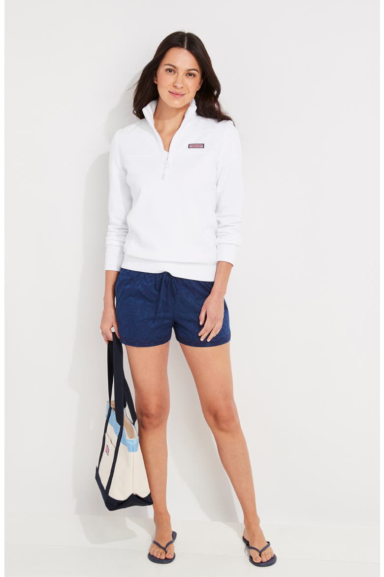 Shep Quarter-Zip Knit Shirt, Alternate, color, WHITE CAP