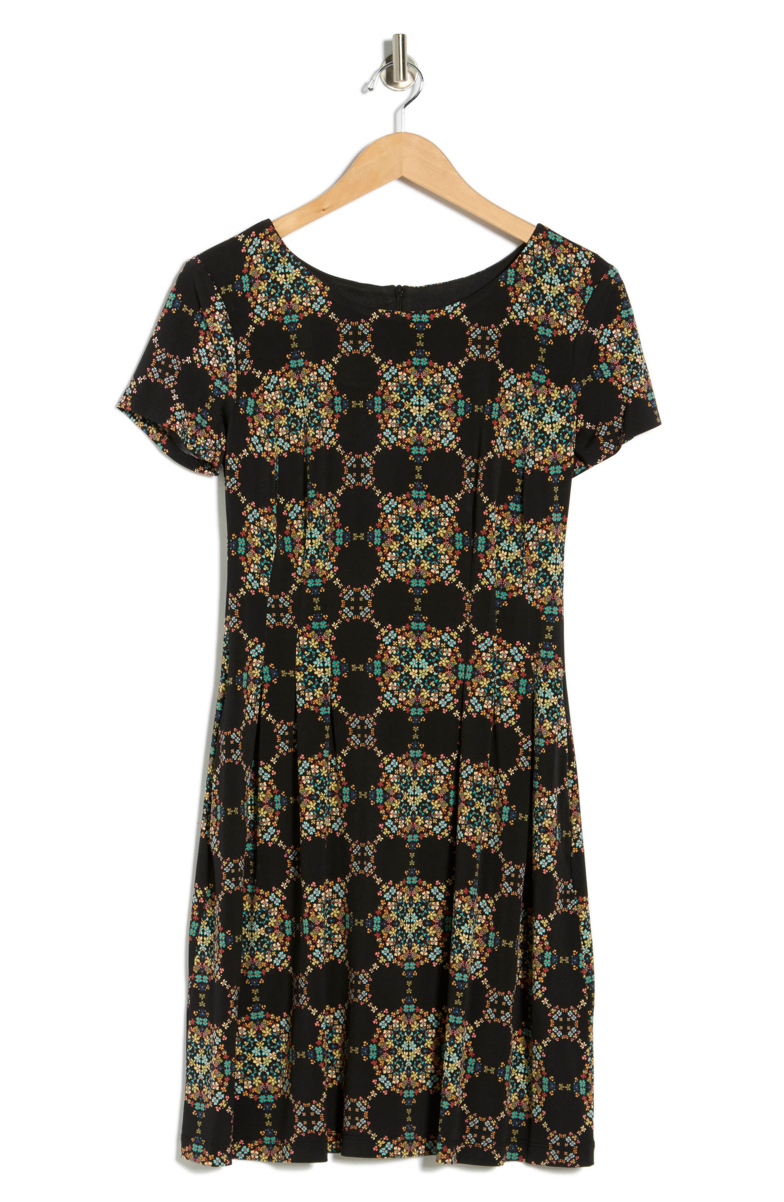 Connected Apparel Print T-Shirt Dress