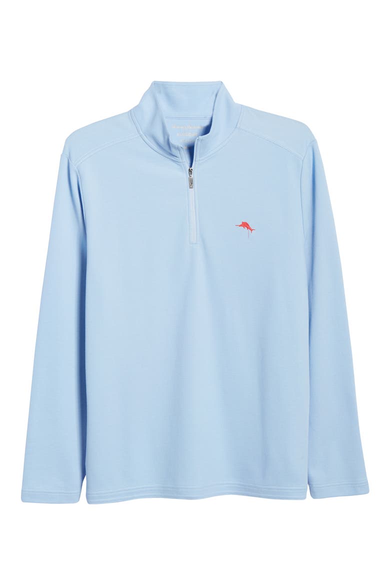 Emfielder 2.0 IslandZone® Quarter Zip Performance Pullover, Alternate, color, LIGHT SKY