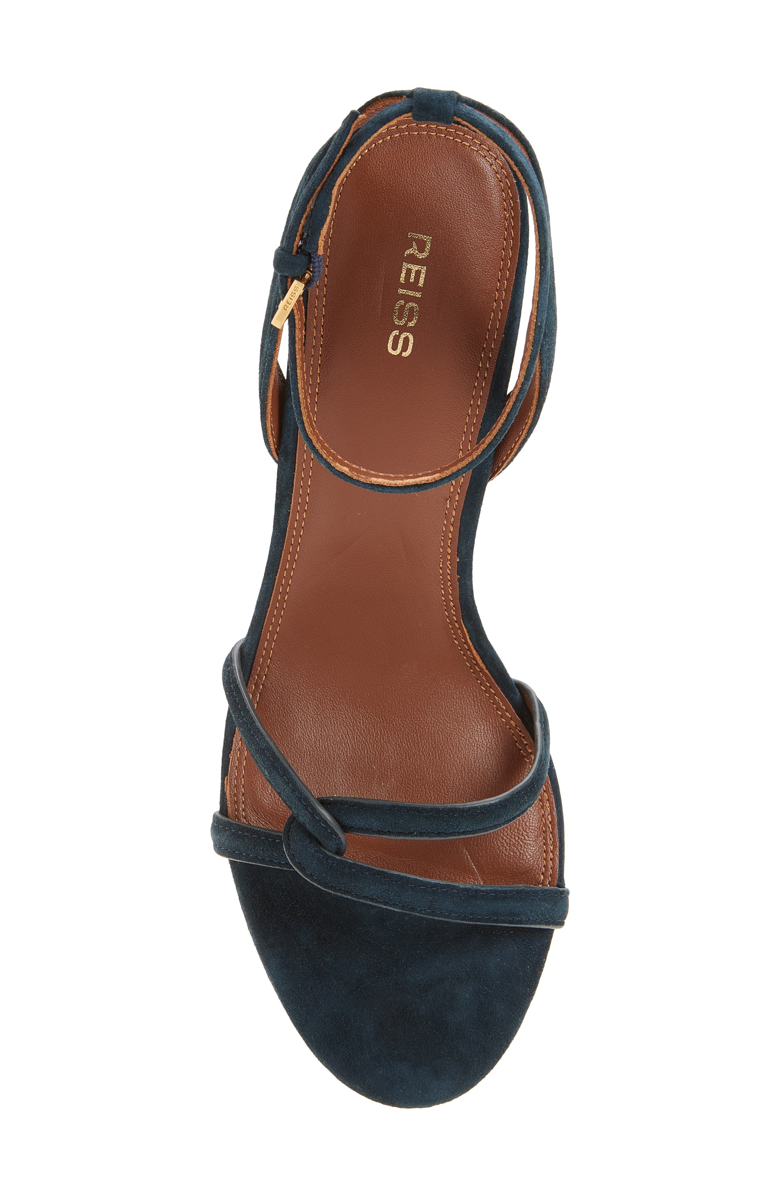 Annabelle Ankle Strap Sandal, Alternate, color, TEAL