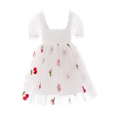 Elysande Cherry Tulle Dress