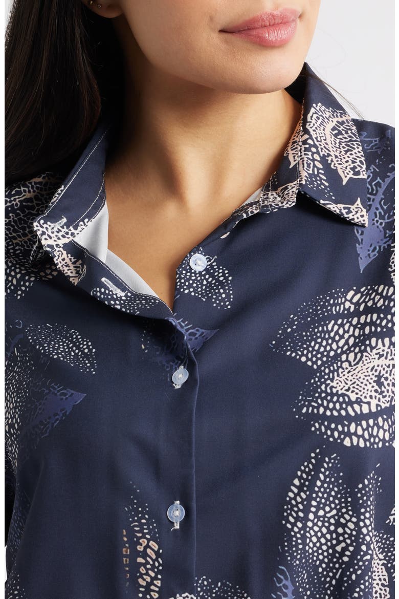 Chiara Button-Up Shirt, Alternate, color, BLACK