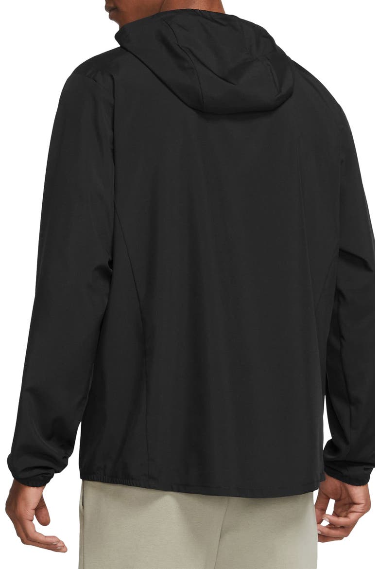 Form Dri-FIT Hooded Versatile Jacket, Alternate, color, 010 BLACK/REFSIL