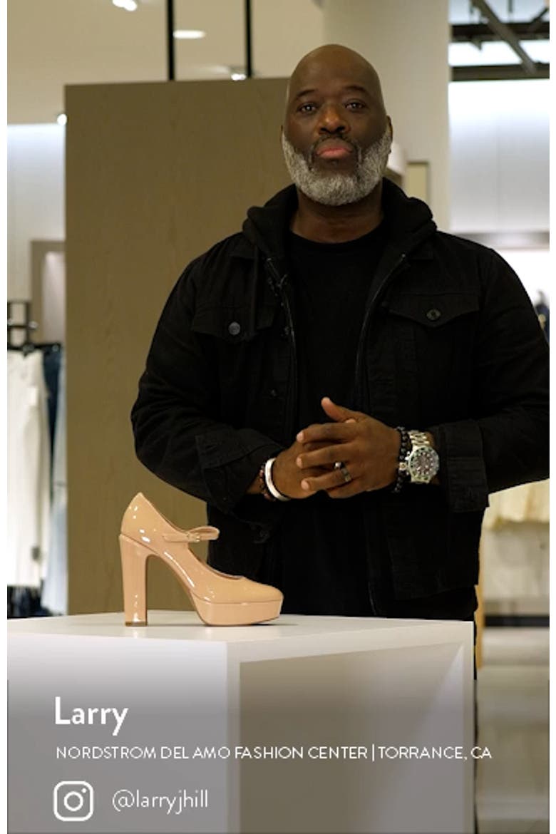 Isadora Mary Jane Platform Pump video