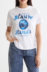 Scotch & Soda Earth Washed Graphic T-Shirt