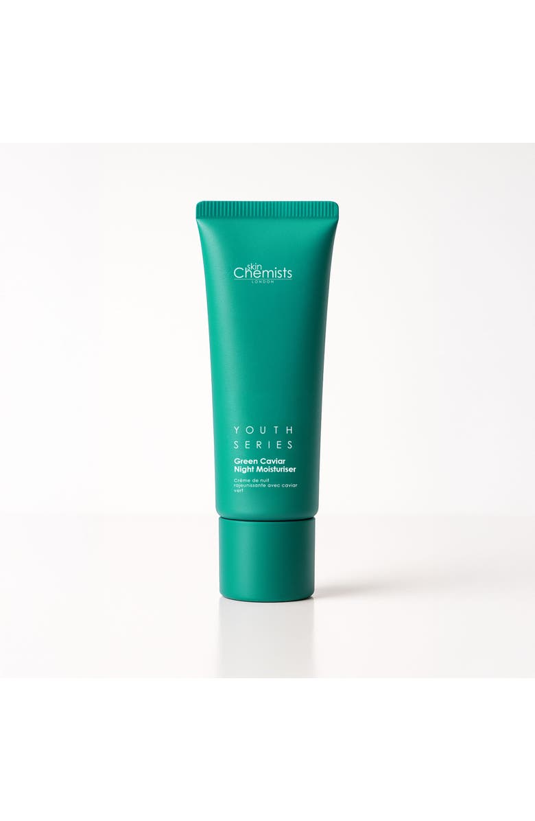 SKINCHEMISTS Youth Series Green Caviar Night Moisturiser 50ml, Main, color, White