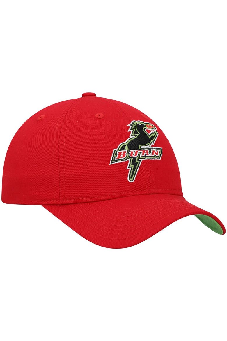Men's Mitchell & Ness Red Dallas Burn Adjustable Hat, Alternate, color, Red