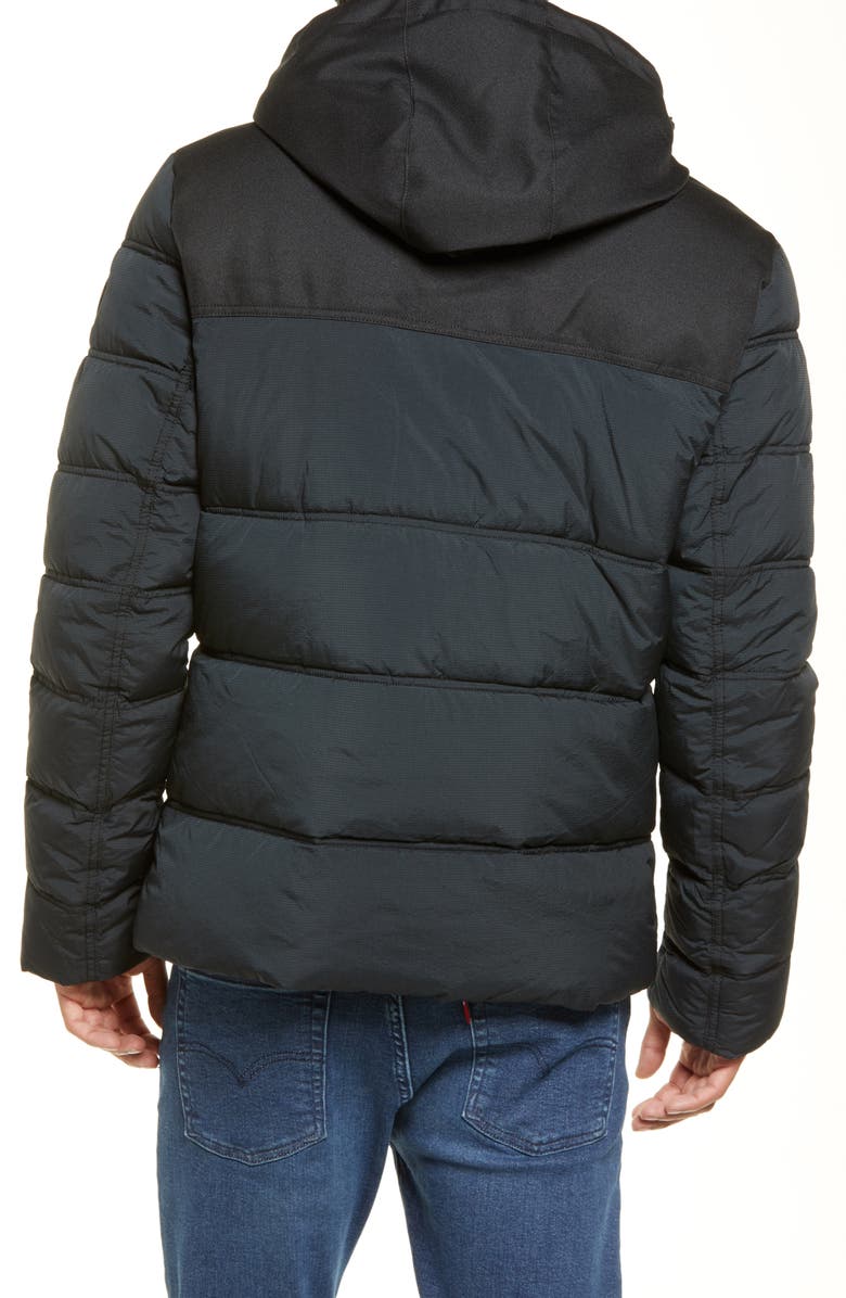 Hurley Barrel Puffer Coat, Alternate, color,
