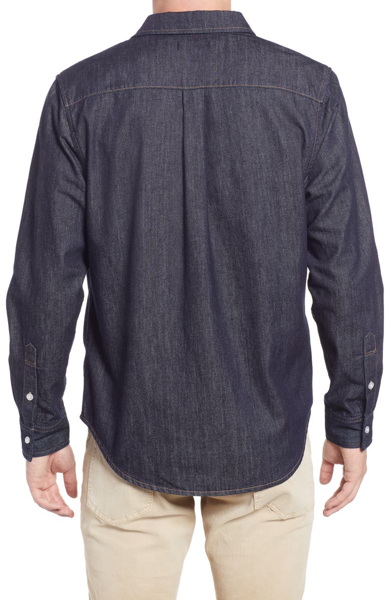 AG Aiden Classic Denim Button-Down Shirt, Alternate, color, 