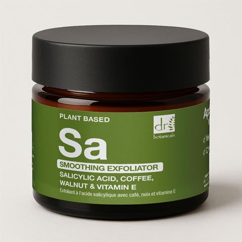 Anti-Ageing Salicylic Acid Exfoliator with Coffee, Walnut & Vitamin E