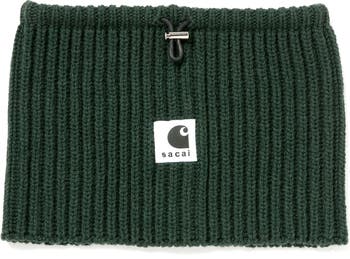 Sacai Carhartt WIP Rib Wool & Nylon Neck Warmer | Nordstrom