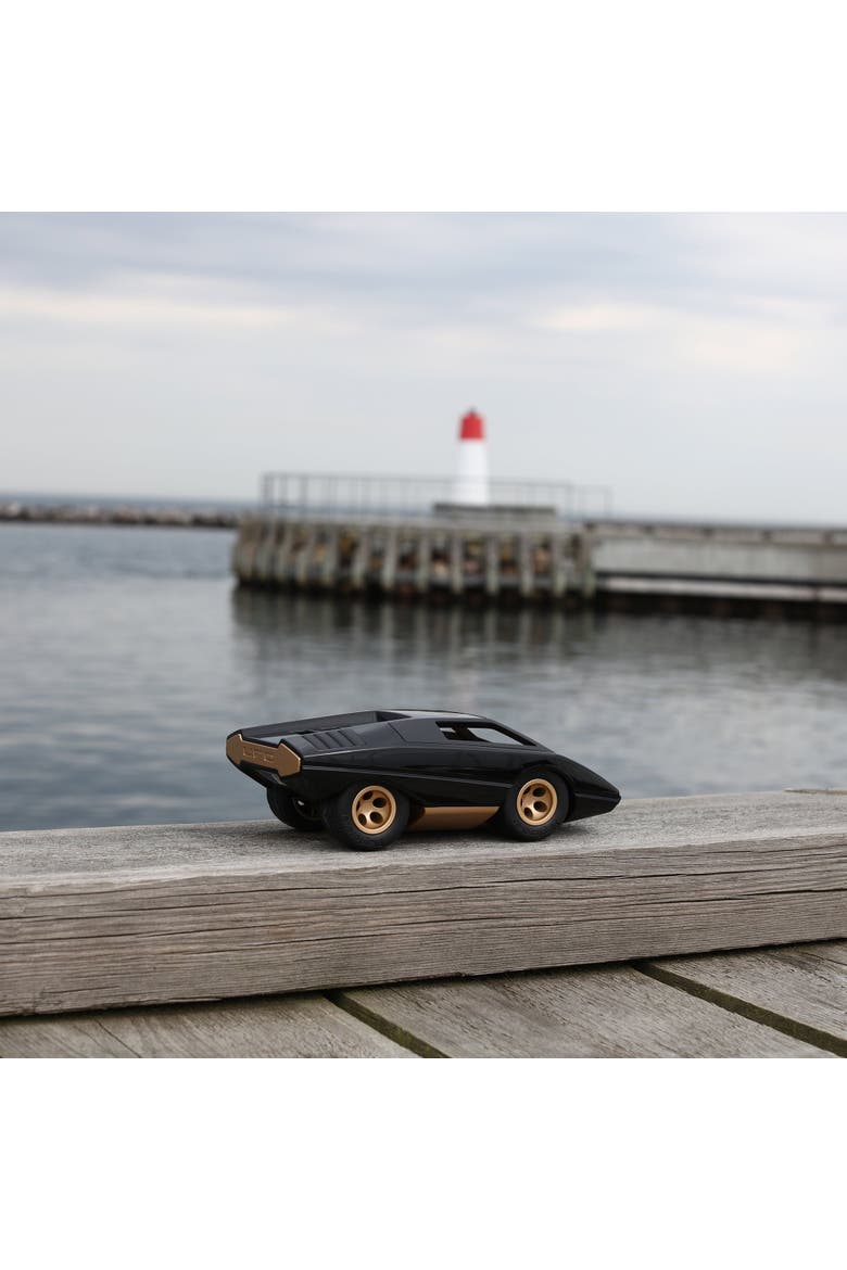 Ufo Car, Alternate, color, Glossy deep jet Black