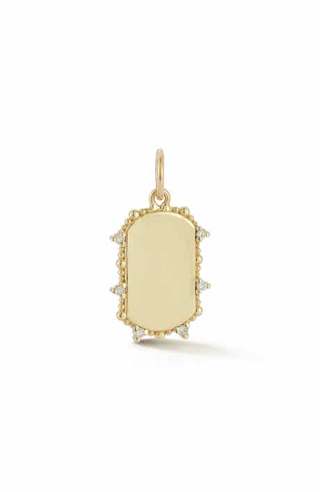 Ember Fine Jewelry Diamond Tag Charm