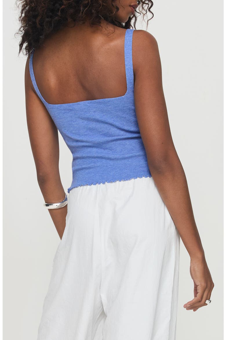 Dalma Twist Tank, Alternate, color, BLUE