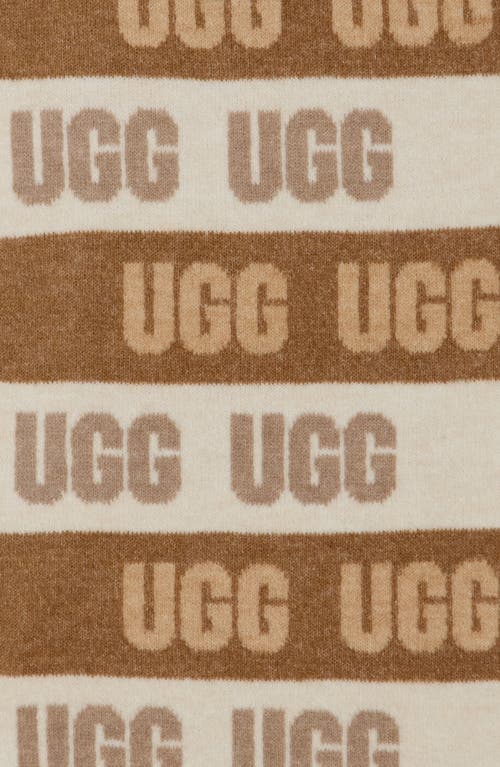 Ugg ® Logo Scarf In Brown