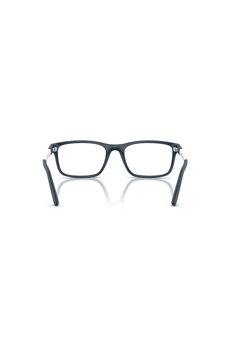 57mm Rectangle optical glasses, Alternate, color, Blue