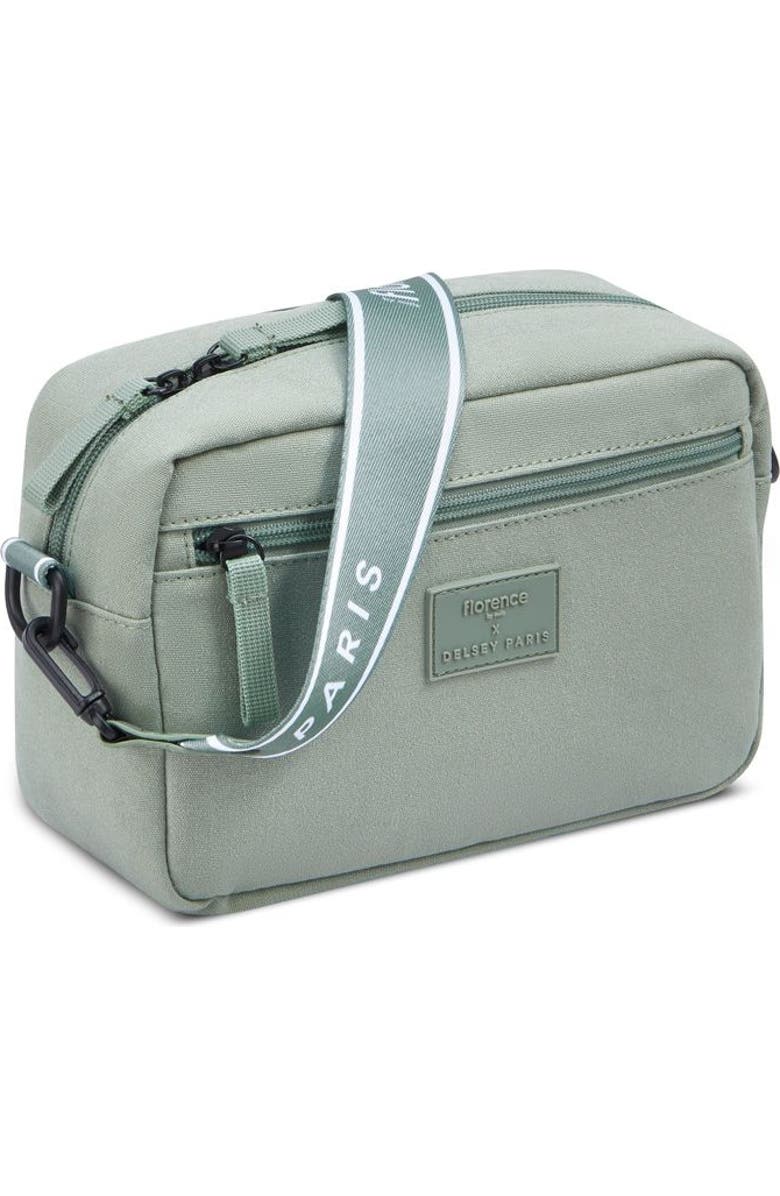 Florence by Mills X Delsey Paris Free-Spirit Crossbody Bag, Alternate, color, Sage Green