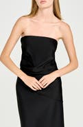 WAYF Vienna Strapless Top