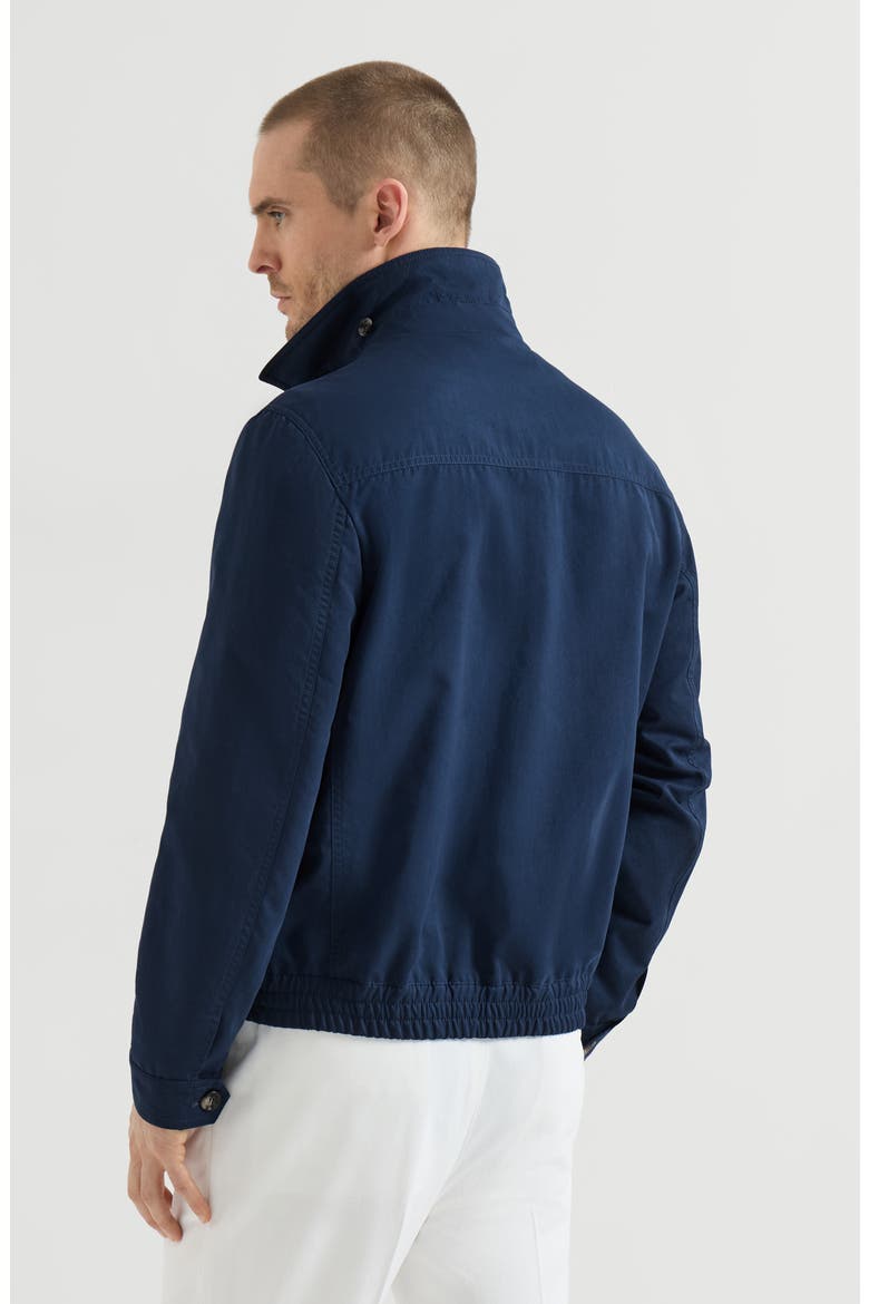 Microfiber outerwear jacket, Alternate, color, Blue