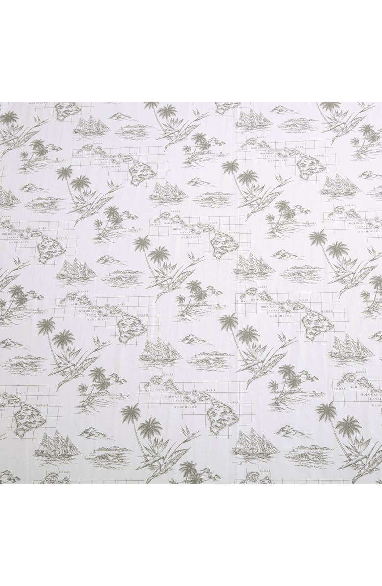Tommy Bahama Vintage Map Sheet Set - Queen, Alternate, color, Bahama Brown