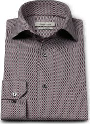 Bugatchi Devon OoohCotton® Print Button-Up Shirt
