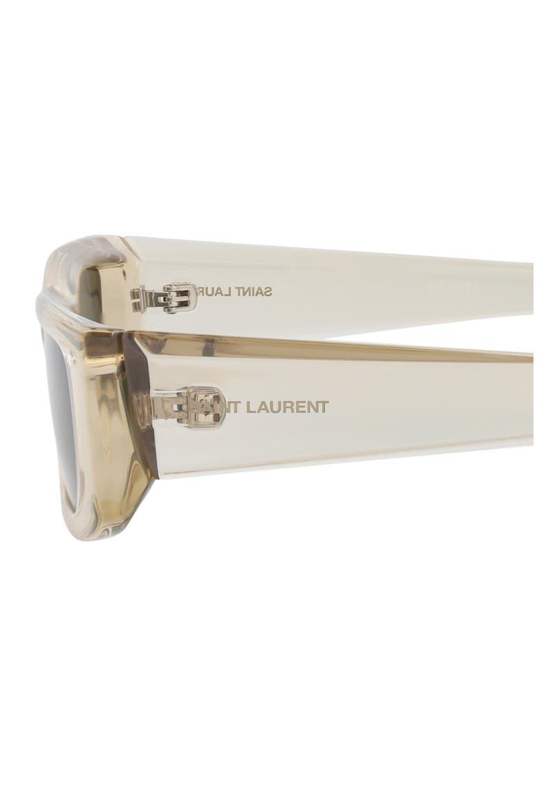 52mm Rectangle Sunglasses, Alternate, color, BEIGE BEIGE GREY