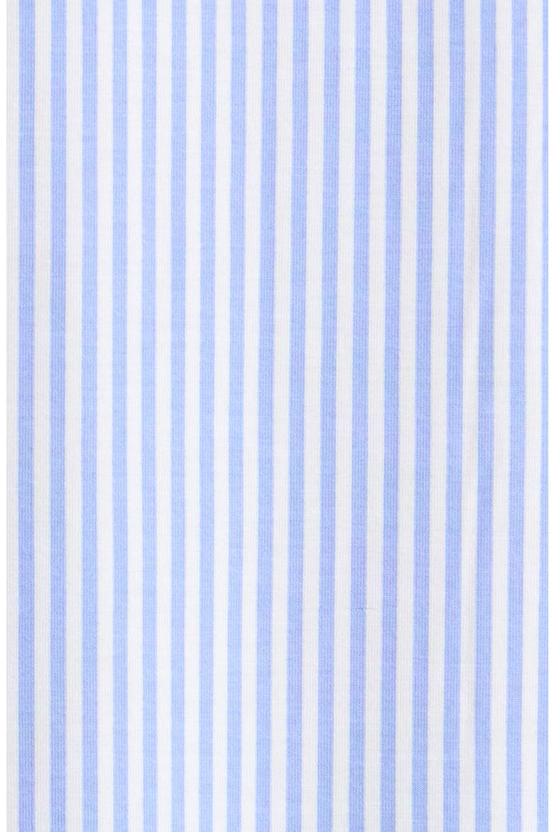 Moonlight Eco Short Pajamas, Alternate, color, BLUE - IVORY SKINNY STRIPE