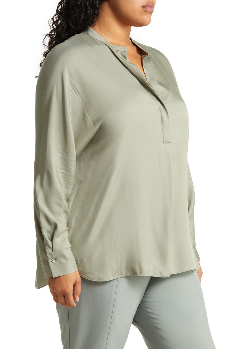 Vince Silk Blend Blouse, Alternate, color,