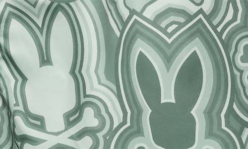 Psycho Bunny Kids' Chuck Print Swim Trunks