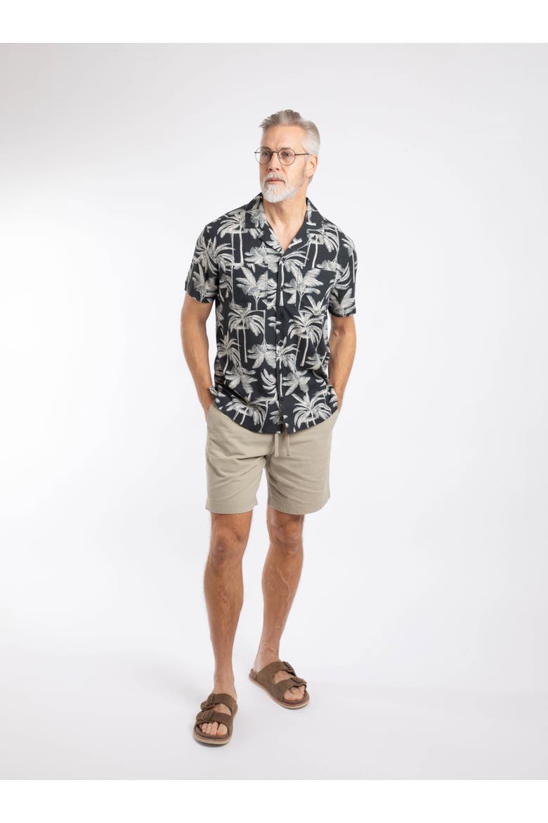 Holborn Printed Short Sleeve Shirt, Alternate, color, Black