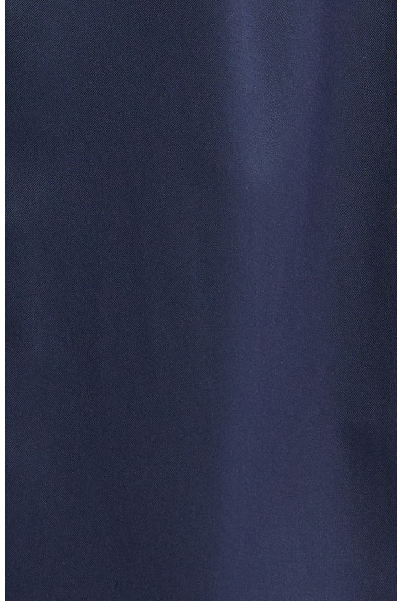 Women's Sleeveless Empire Waist Maternity & Nursing Knee Length Tea Dress in Light Weight Suiting Fabric, Alternate, color, NAVY BLUE