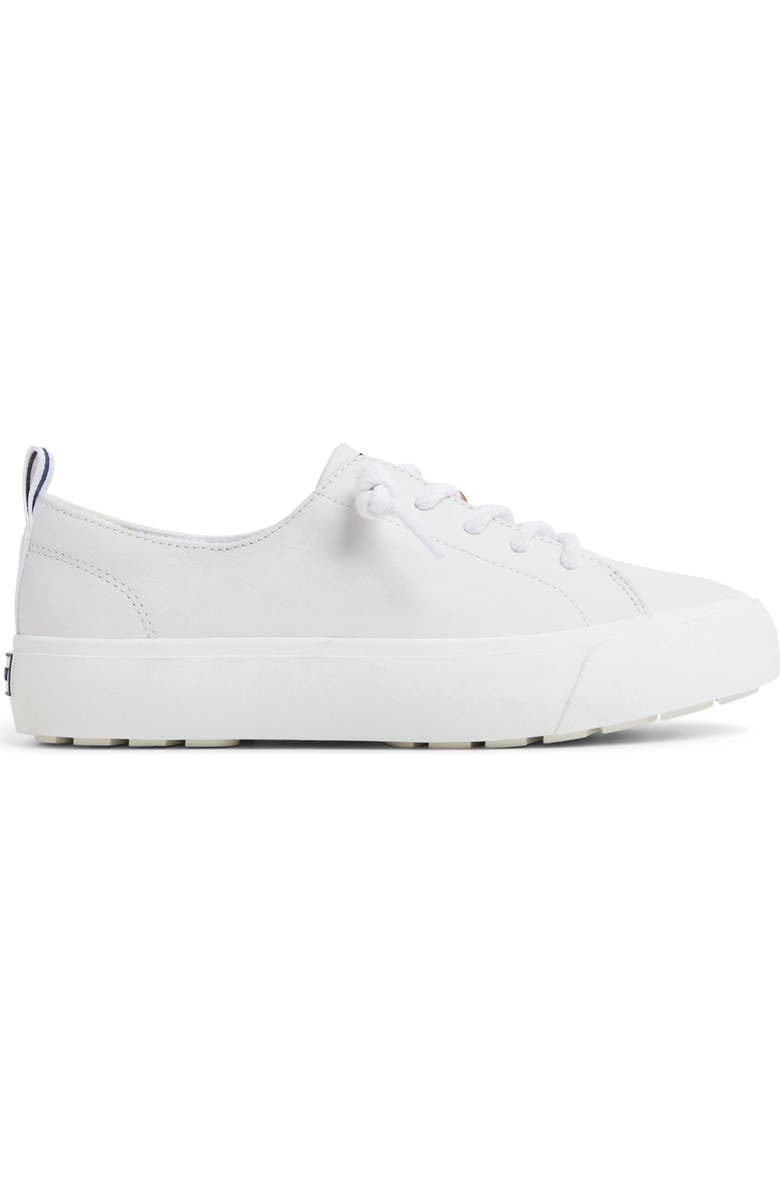 Sperry Cove Lace-to-Toe Sneaker, Alternate, color, White