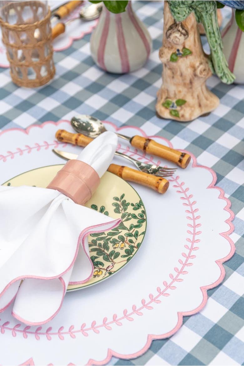Arrow Placemat, Alternate, color, Pink