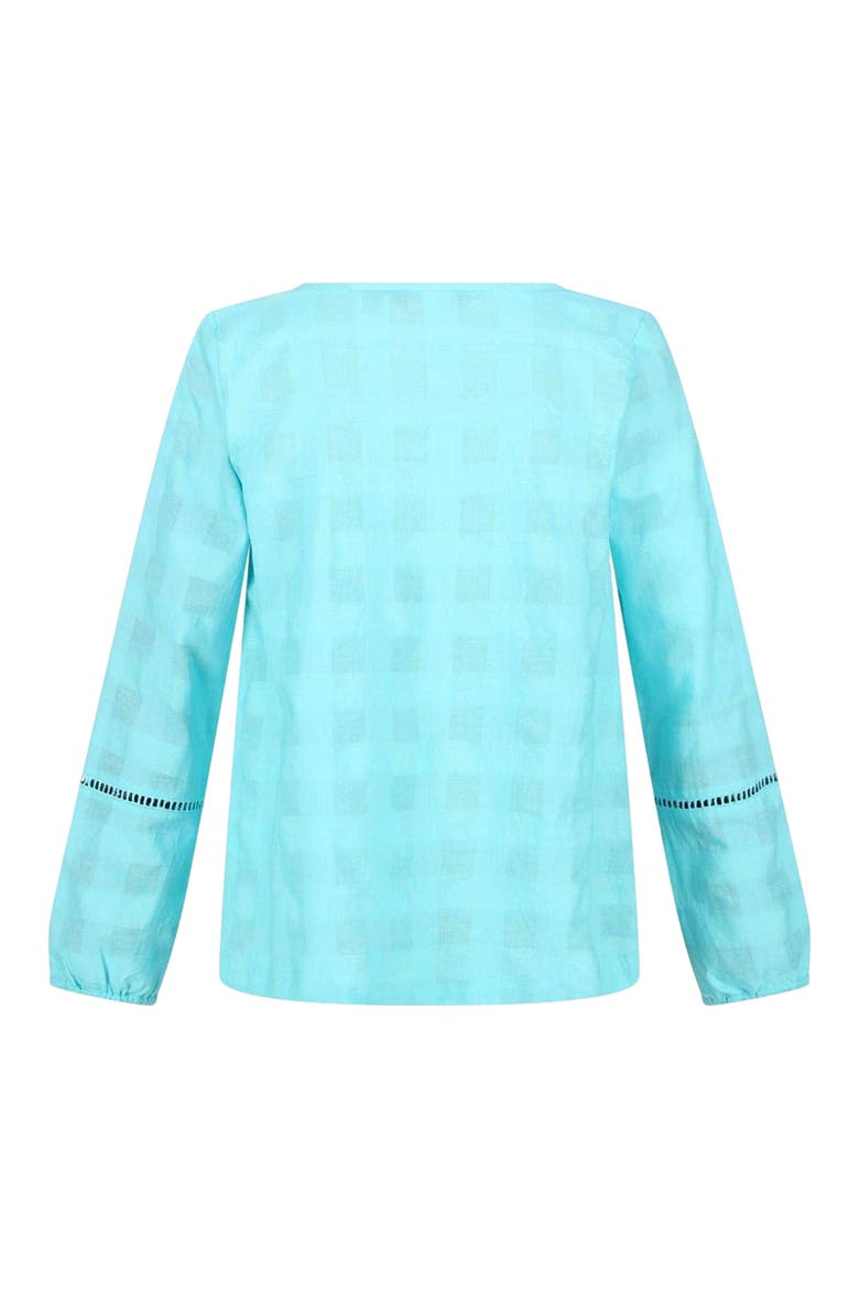 Calluna Blouse, Alternate, color, Seascape