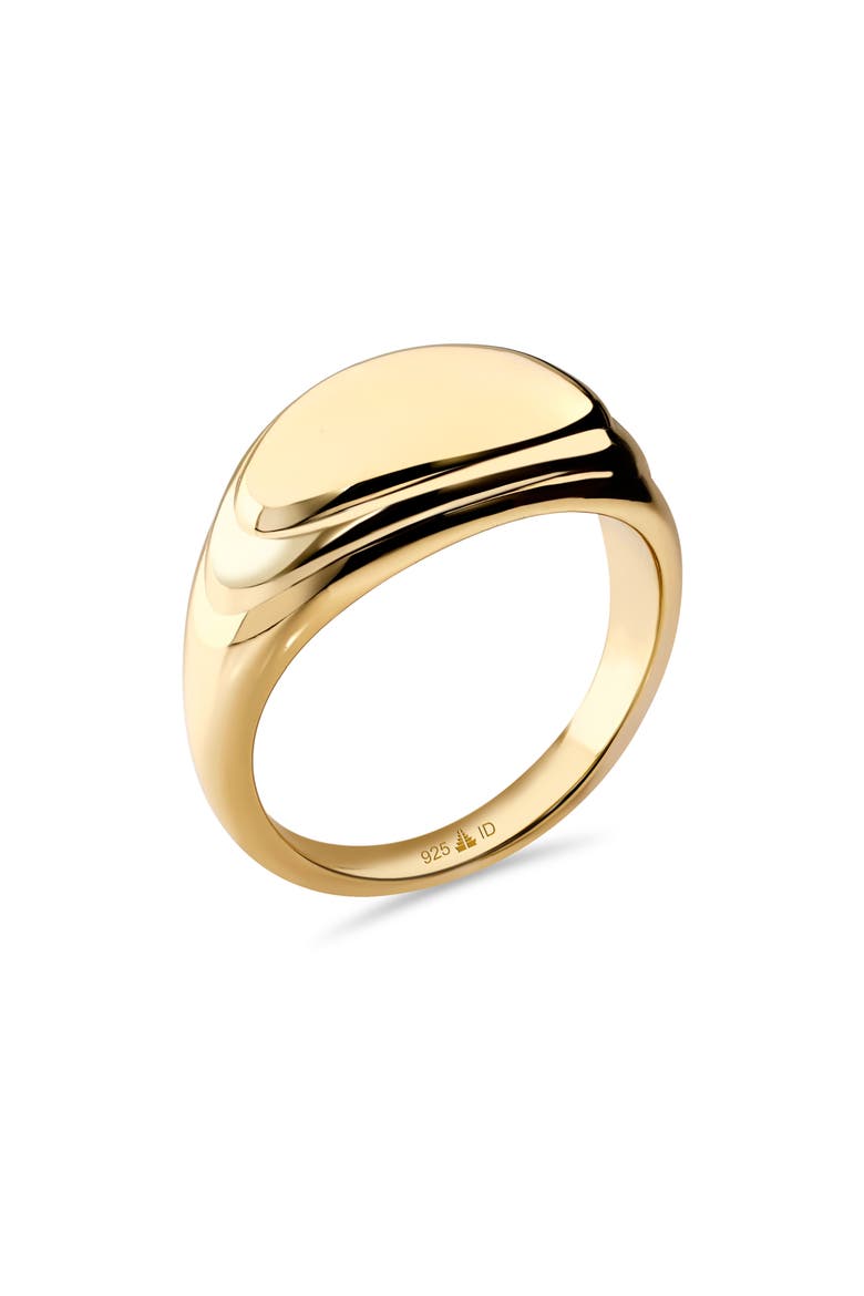 Contoured Dome Ring, Main, color, GOLD